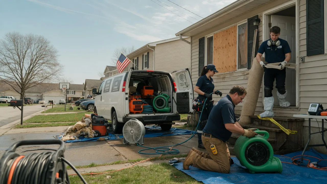 Water Damage Restoration in Waverly, MO near me